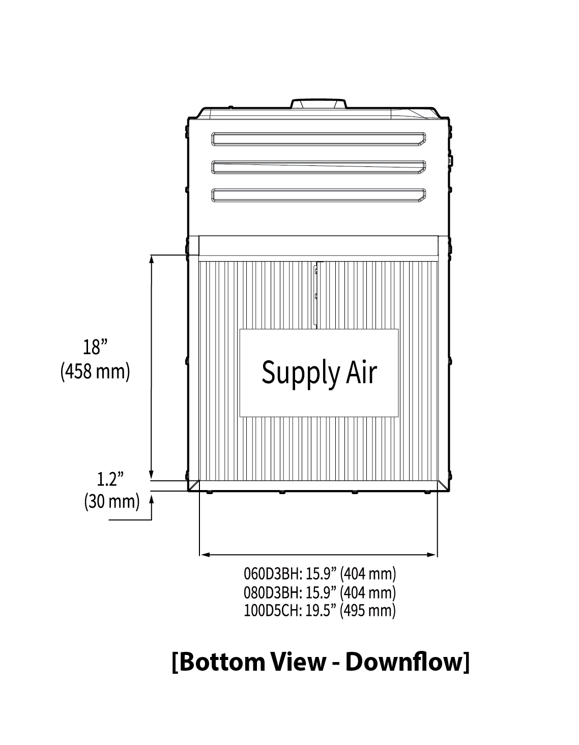 Navien NPF NPF hydro furnace diagram bottom view